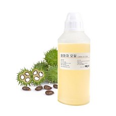 허브인 피마자오일 정제 피마자유 100% 1L 구입시 공용기증정, 1개, 500ml, 오일