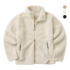 모니즈 M~2XL 공용 양털 덤블 하이넥 투웨이 집업 빅사이즈 후리스 플리스 FLE267