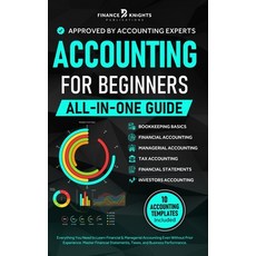 (英文圖書)Accounting for Beginners (All-in-One): Everything You Need to Learn Financial &... 精裝版, Finance Knights Publications, English