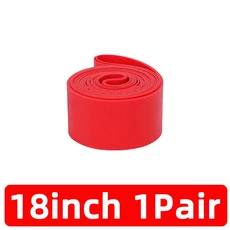 1쌍 방펑 테이프 자전거 타이어 라이너 이너 튜브 패드 사이클링 액세서리 림, [05] 18inch