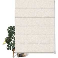 베리사 로만 셰이드 윈도우용 암막 로만 블라인드 방 어둡게 하는 열 차단 폴 다운 윈도우 셰이드 가정용 거실 침실용 린넨 색상 베이지