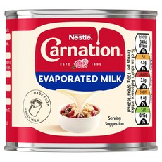 카네이션 무당연유 틴 Carnation Evaporated Milk Tin 170g, 1개