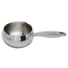 아우로 통5중 304스텐 인덕션 편수냄비, 1개, 실버, 12cm