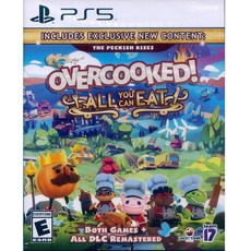 PS5 胡鬧廚房！全都好吃 中文美版 煮過頭1 2 煮過頭1 煮過頭2 Overcooked【一起玩】, 中文美版全新未拆, SOS01517