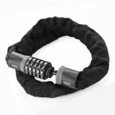 5.7mm 체인 자물쇠 120cm 자전거 도난방지 번호키 오토바이 잠금장치 킥보드도난방지 자전거잠금장치