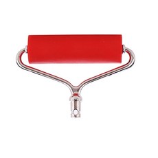 鑽石畫工具點鑽筆，360度滾輪DIY鑽石繡快速點鑽，多筆頭可替換貼鑽筆, 1個, 小滾筒紅色