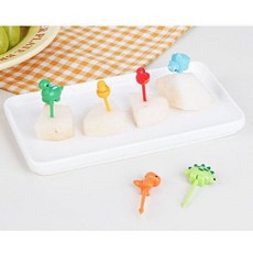 과일꼬치 데코픽 도시락 플레이팅 과일꼬지 공룡 6psaj2+6ejd