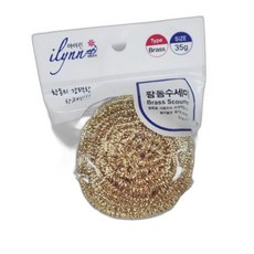 황동 수세미 주방 스펀지 세척용 다용도 청소용품 dok+5896ez