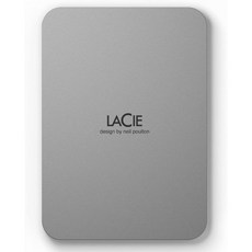 LaCie 모바일 드라이브 5TB 외장 하드 포터블 STLP5000400, Mobile Drive - USB-C