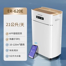 DOROSIN 多樂信 除濕機 ER-620ES 20公升/天 抽濕乾衣 淨化空氣, 21L / 天 WIFI雙顯智慧款, 如圖