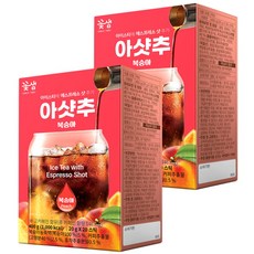 꽃샘 아샷추 복숭아 액상스틱 20T X 2, 20개입, 2세트