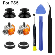 TMR 전자기 조이스틱 PS5 Xbox One 컨트롤러 교체용 안티 드리프트 및 엄지 액세서리 수리 도구, 01 빠른  Mainland, 03 2 Joysticks PS5