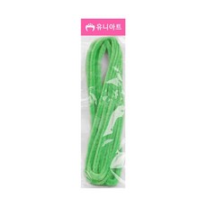 혜문스토어 유니아트 1000 모루(철사끈) 연두 / 두께8mm*길이3M - 개 (1개입) 미술수업키트 미술수업자료 방과후만들기 방과후수업재료 미술만들기키트