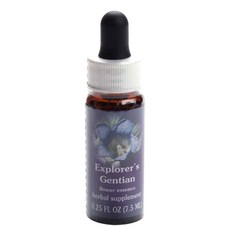 Flower Essence Services 龍膽花精滴劑, 7.5ml, 1瓶