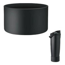 KPWIN Owala FreeSip Sway용 실리콘 부츠 887.2ml30온스 1.2L40온스 물병용 미끄럼 방지 보호 슬리브 바닥 커버 내구성 있는 긁힘 병 부츠, 블랙