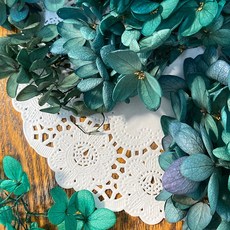 VITO zakka 木繡球永生花DIY乾燥花植物浮游花材花藝材料包拍攝道具DIY創作花材20g, 雨林(綠色系漸變)(現貨)