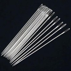 大眼針 手縫針 木桶裝, 1個