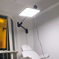 벽걸이 링라이트 피부과 미용실 조명 작업용 상품, 1개, 3단 선반(360도 회전봉+램프)