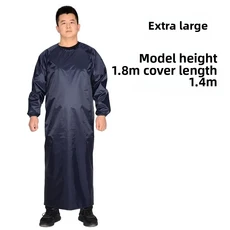 방수 내유성 긴 소매 앞치마 작업복 남여 산성 알칼리 애완 동물 미용실, 21 Zhang qingte large