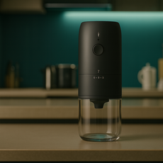 영디노 프리미엄 전동 커피 그라인더 원터치 원두 자동 분쇄기 휴대용 무선 충전식 저소음