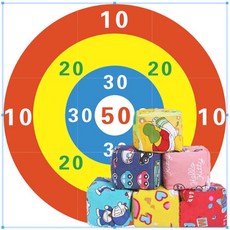 桃園出貨 沙包投擲盤 丟沙包靶鏢盤 親子遊戲 幼兒園玩具 戶外地攤夜市批 戶外拓展游戲 趣味圍建道具 親子互動游戲, 【經典】1.5米沙包盤+贈20個沙包, 1個