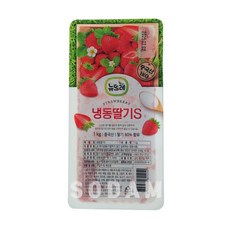 뉴뜨레 중국산 냉동딸기S 4kg(1kgx4팩)/가당딸기 슬라이스, 4kg, 4개