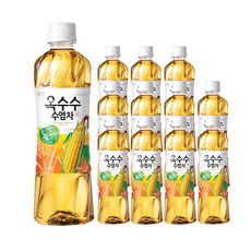 웅진 잘빠진 옥수수 수염차 500ml, 12개