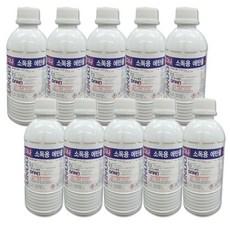 다나 소독용 에탄올, 10개, 250ml