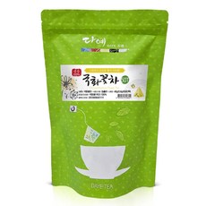 [본사직영] 다예 100% 국산 맛있는 국화꽃차 생분해 삼각티백, 50개입, 1개
