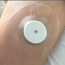 NEW 무채혈 연속 혈당측정기 전용 방수 패치 무접착4cm 리브레2 케어센스 데스콤 바로젠 보완 고정 테이프, 20개