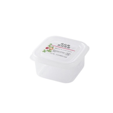 食品用 密封容器, 白色正方形, 1個