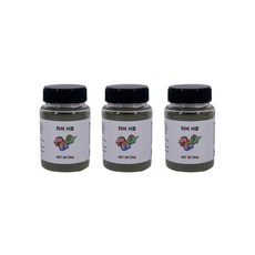 영아쿠아 구피 열대어 치어 사료, 3개, 50g