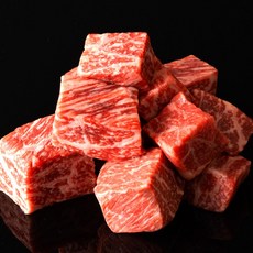 하이마블 와규 냉동 등심 큐브 스테이크 고마블 구이용 호주청정우 소고기, 1개, 200g