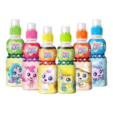 모여라 캐치티니핑 6종 복숭아 딸기 사과 밀크 애플망고 샤인머스캣 4개씩 어린이음료, 24개, 200ml