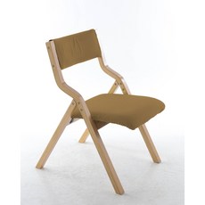 가정용 고급 접이식 간의 교회 카페 의자 원목 독서실, 그을음 린넨(분리 가능 및 세탁 가능), 1개, 10호린넨(탈부착및세탁가능)