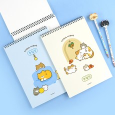 마스온 캐치티니핑 스케치북 랜덤 무선종합장