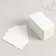 신선IZI 무지카드종이 무지 종이카드 200매 4x7cm