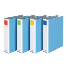 PP파이프바인더 A4 슬림2공 6cm 세로형 PB862-7A 문화산업, 단품