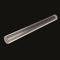 DIYOOHOMY 2개 폴리머 클레이 롤러 도구 두께 링이 포함된 아크릴 롤링 핀 키트 에어 드라이 투명 슬랩 용품, clear-1