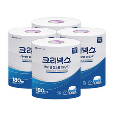 물에 잘 녹는 에어셀 점보롤 180m 화장지 업소용 휴지, 1롤, 1박스, 1cm