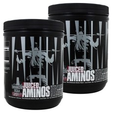 Universal Nutrition Animal Juiced Amino 酵素, Strawberry Limeade, 2個, 358g, 358g