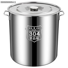 【開發票/統編】304不銹鋼湯鍋 帶蓋燉湯鍋 家用大容量湯鍋 加厚復底導熱快 電磁爐燃氣通用, 特厚款直徑20高20 容量約5L,（2.0三層底部超耐燒）304, 1個