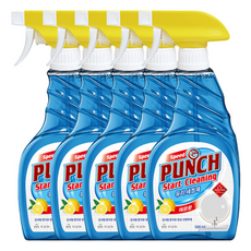 무궁화 스피드펀치 유리세정제 레몬향, 5개, 500ml