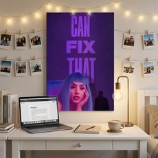 클래식 영화 러너 포스터 벽 데칼 떼어내고 붙이기 프린트 방수 홈 데코, 21. White4