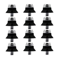 12 조각 축구화 스파이크 M5 스레드 교체 나사 사용하기 쉬운 내구성 미끄럼 방지 범용 축구 부츠 클리트 13/16mm