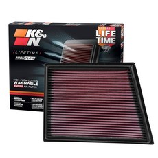 K&N High-Flow 오리지널 Lifetime 엔진 에어 필터: 전력 증가: 프리미엄 세탁 가능: 2014-2024 BMW: (일부 모델의 경우 제품 설명 참조) 33-30