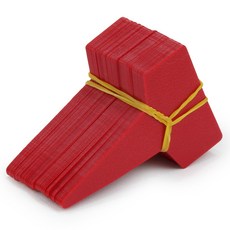 세인화분 T자 칼라 식물이름표 약 100P - 4.2x7cm, 레드