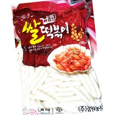 강원농산 진공 가는것 쌀떡볶이떡 1.4KG 6개 냉장 떡꼬치