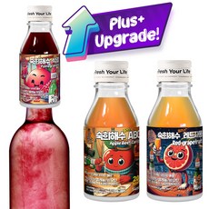 소주안주 / 소주에 꽂아 섞어 마시는 숙희해수 ABC + 석류&복분자 + 레드자몽 3종세트, 3개, 55ml
