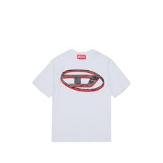 디젤 키즈 오벌 D 티셔츠